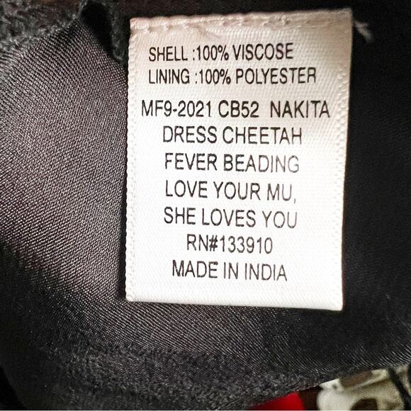 SZ S Show Me Your Mumu Cheetah Nakita Dress - Picture 10 of 10